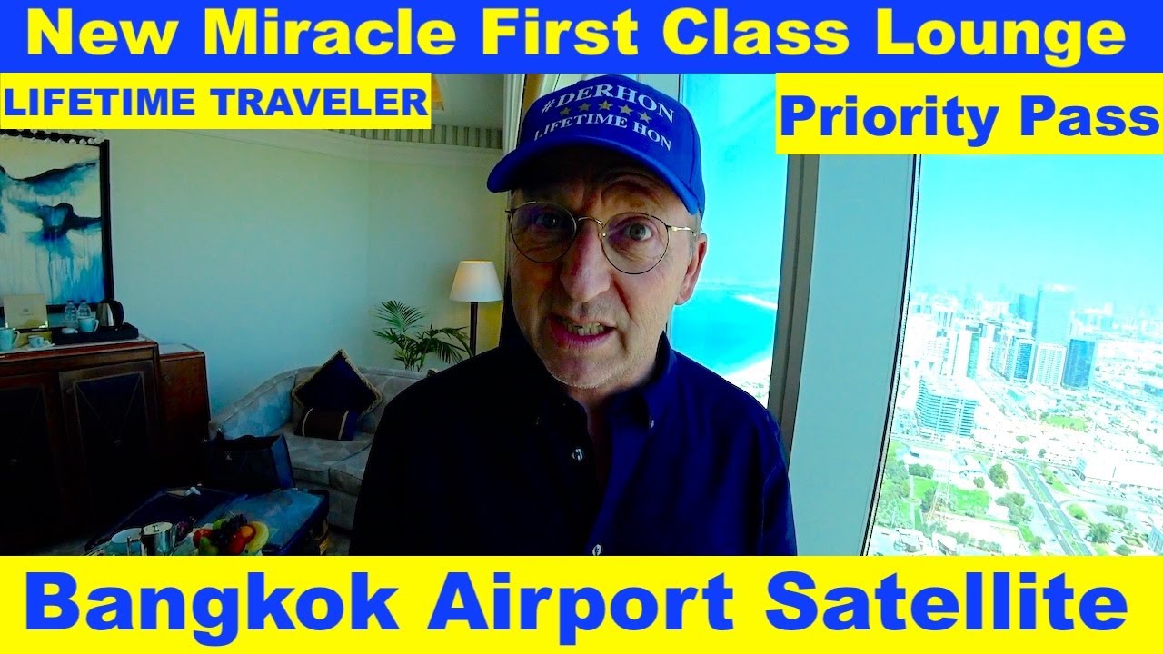 New Miracle First Class Lounge (Bangkok Airport Satellite) #bangkokairport #prioritypass
