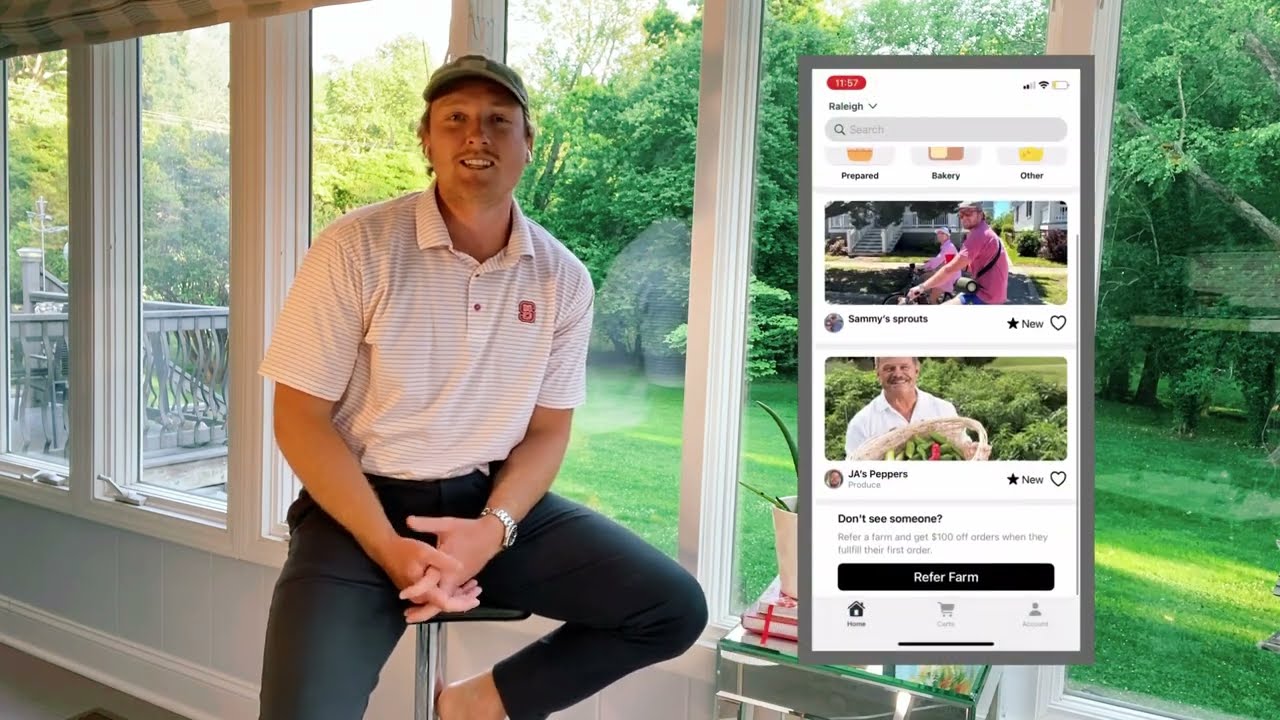 Locally Grown - an app for buying food from local farms