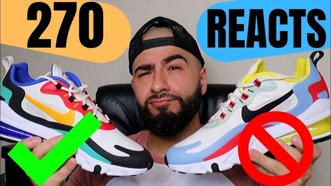 Nike AIR MAX 270 REACT Review & On Foot