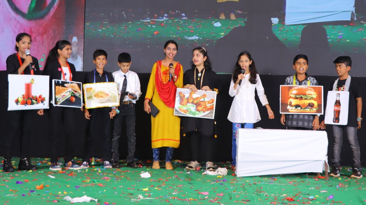 JUNK FOOD VS HEALTHY FOOD SKIT | VI A & B | SALVA SHAIK | WISDOM ANNUAL DAY CELEBRATIONS - 2020 |