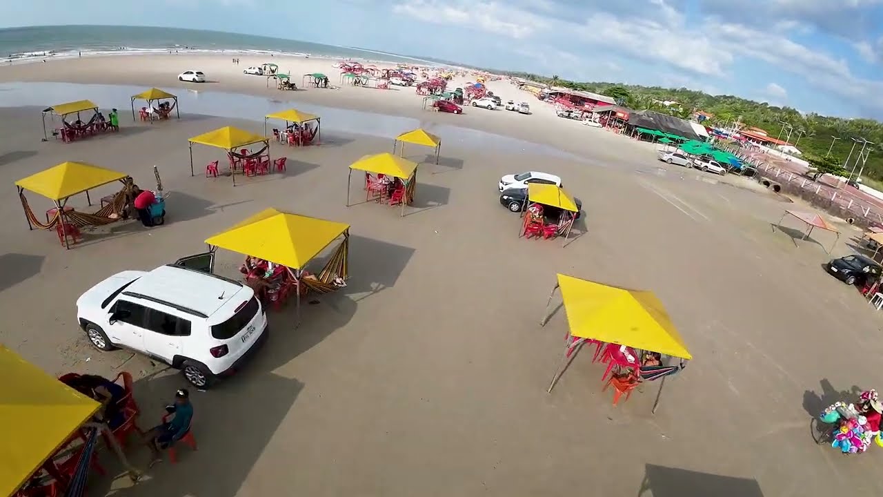 Voo feito na praia do Araçagy município de São José de Ribamar - Região metropolitana de São Luiz-MA