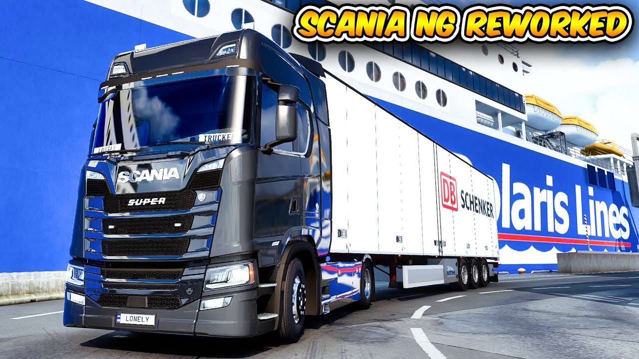 Next Generation Scania P G R S PACK Mod v2.5 For ETS2 1.45/1.46 | ETS2 1.45/1.46 Open Beta MODS