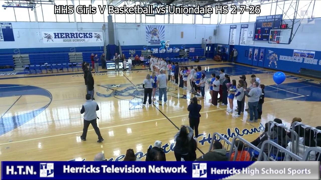 Herricks High School's Girls V Basketball vs Uniondale HS 2-7-26