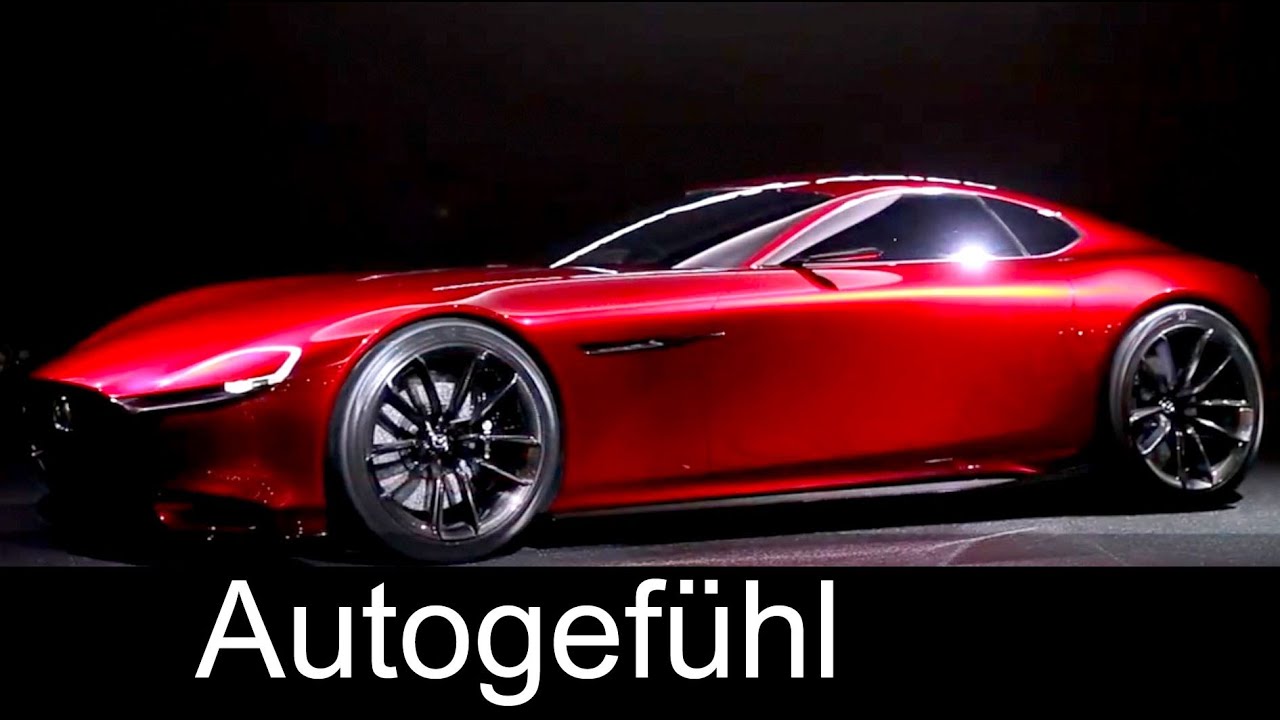Mazda RX-Vision Sports car concept Premiere - Autogefühl
