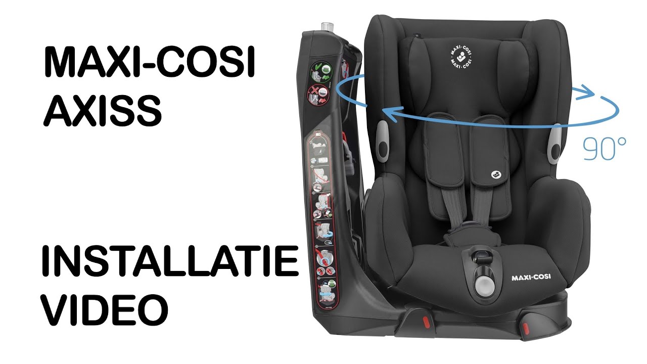 Axiss Maxi-Cosi autostoel installatie video | bestekeuze-autostoel.nl