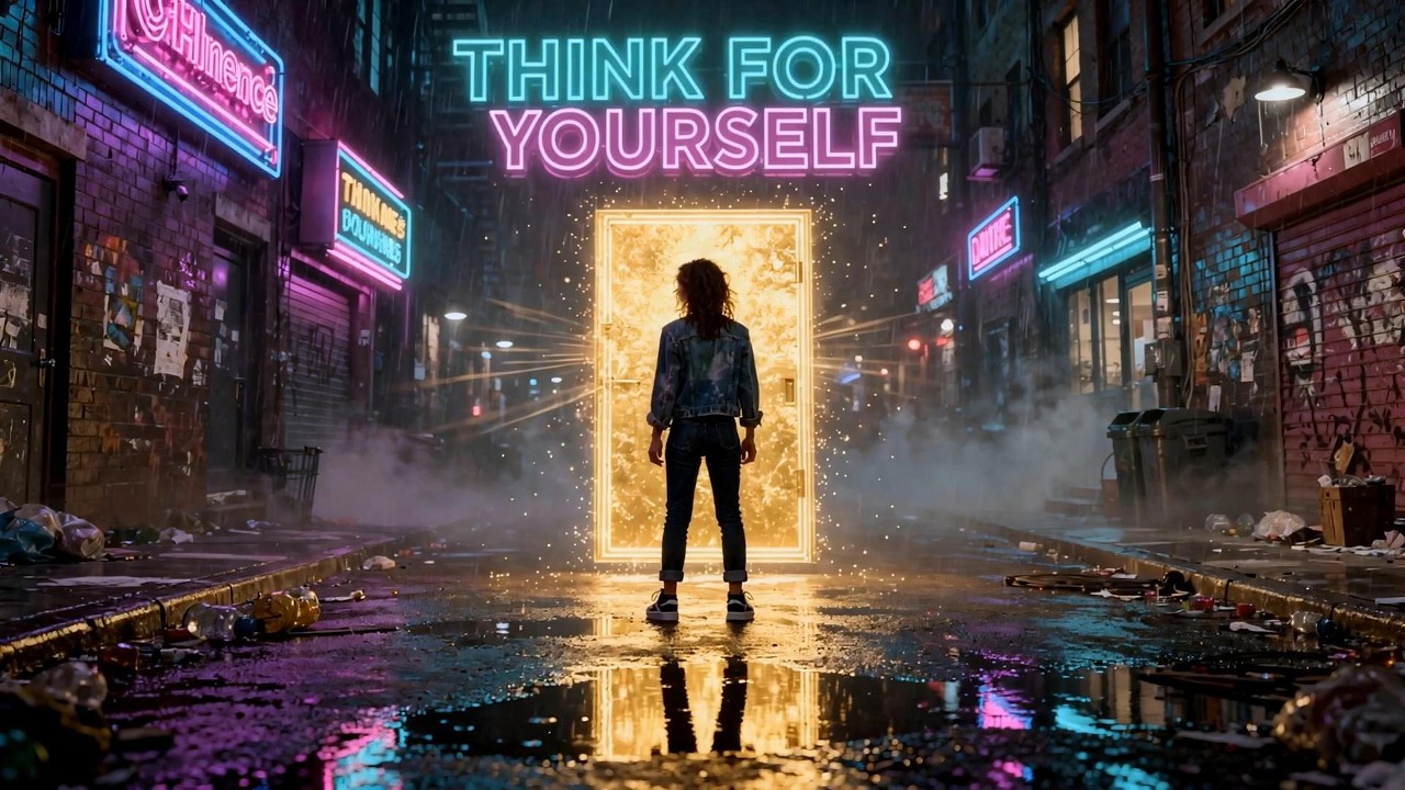 Think For Yourself - 80s Street Synthpop | Serious Retro Vibes & Spiritual Awakening