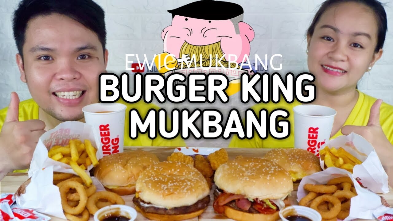 BURGER KING MUKBANG / Filipino Food Mukbang / Mukbang Philippines / Collab W/ @brendscorner1481  /