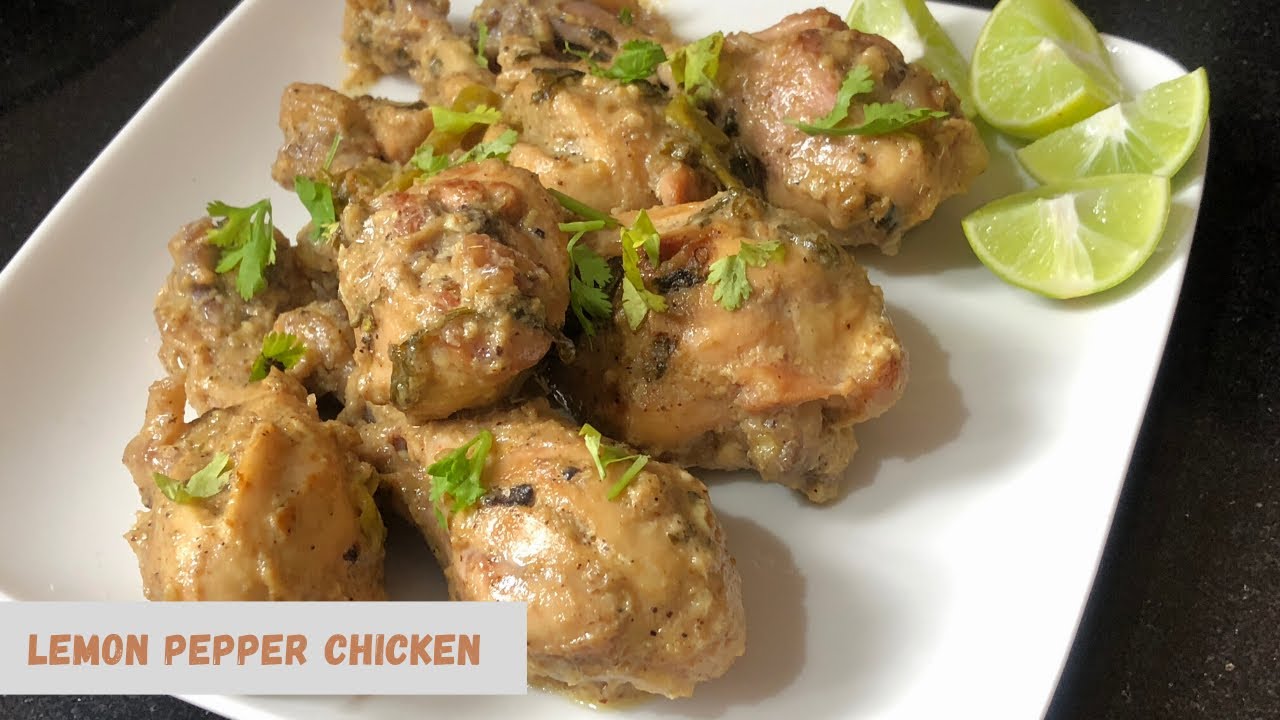 Lemon Pepper Chicken | Easy and Quick Starter Recipe | Dawat Special Recipe | Plates of Flavour