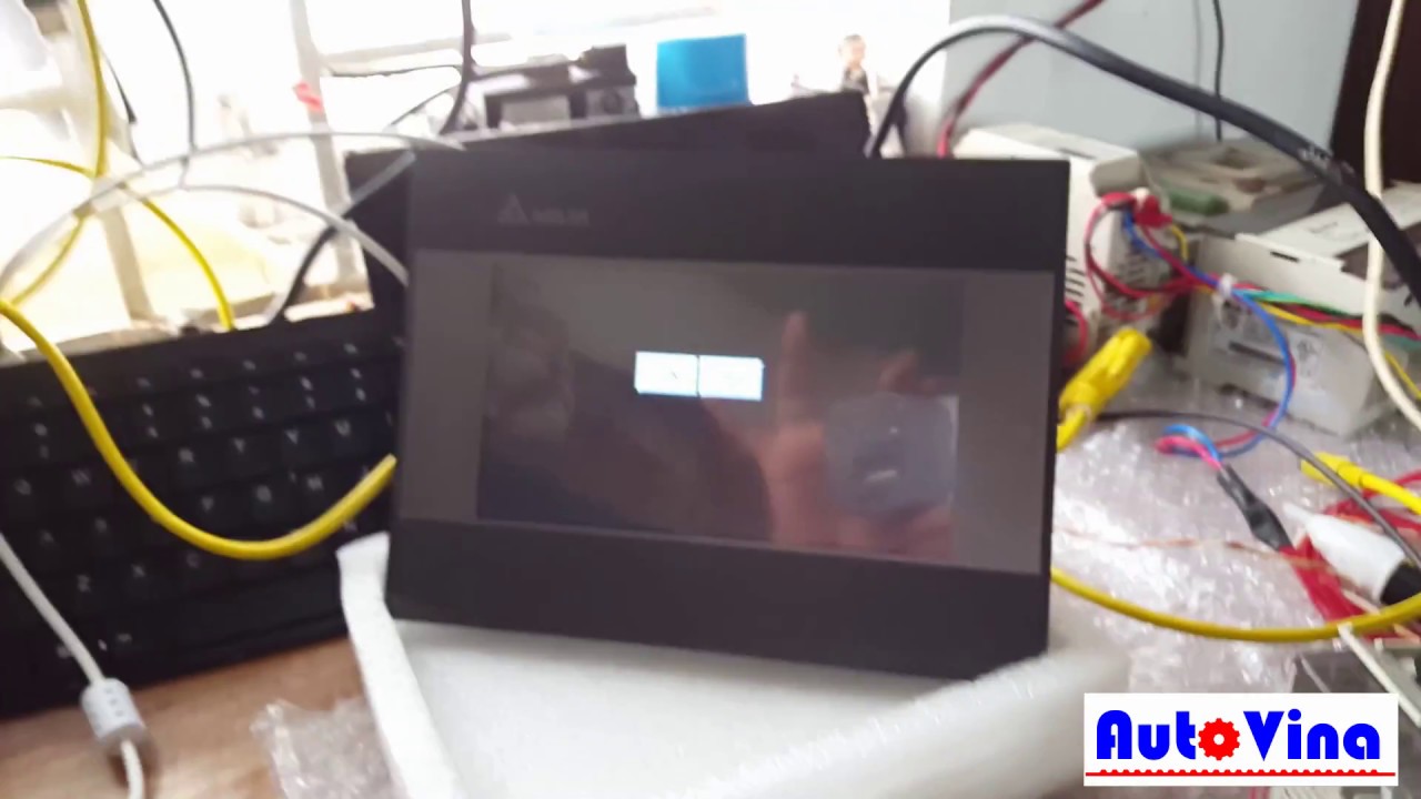 Tự hàn cable kết nối màn hình HMI Delta với PLC Mitsubishi Fx