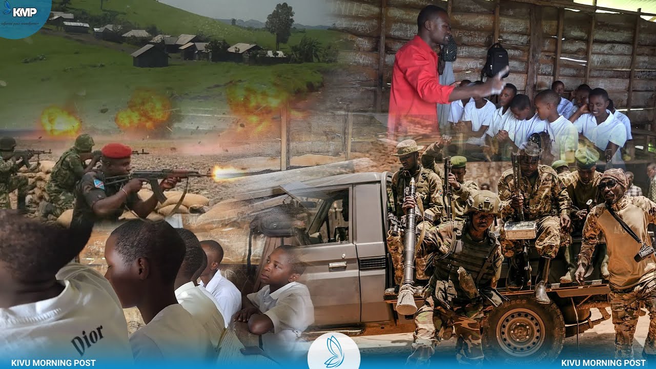MASISI-NORD-KIVU: SITUATION DIFFICILE POUR LES ÉCOLIERS À BWIZA APRÈS DES COMBATS FARDC VS AFCM23