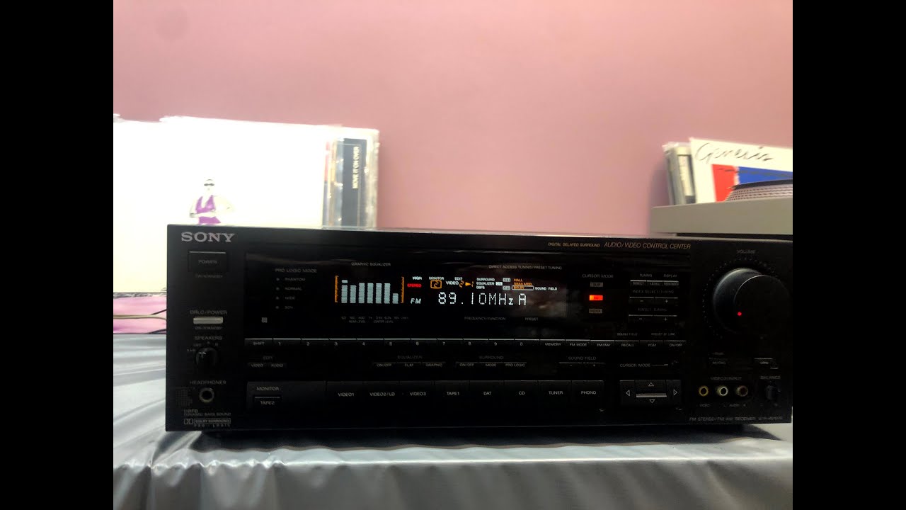 O Rei do Som - Receiver Sony STR-AV1070