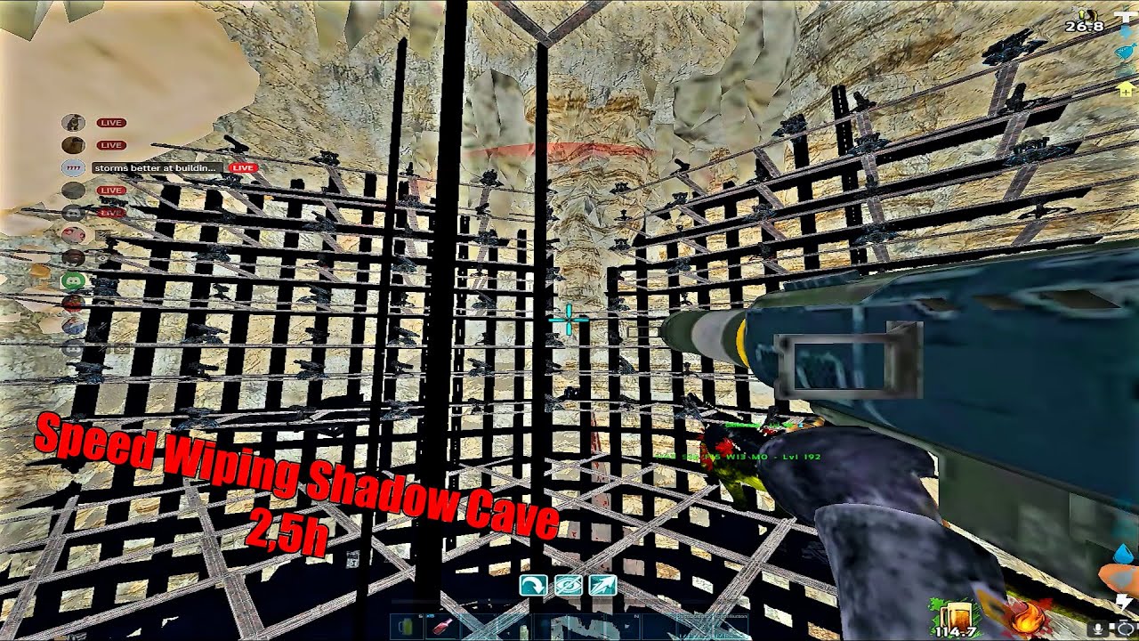 Speed Wiping Shadow Cave :KekW: (wiped in 2,5h) | Astro PvP |