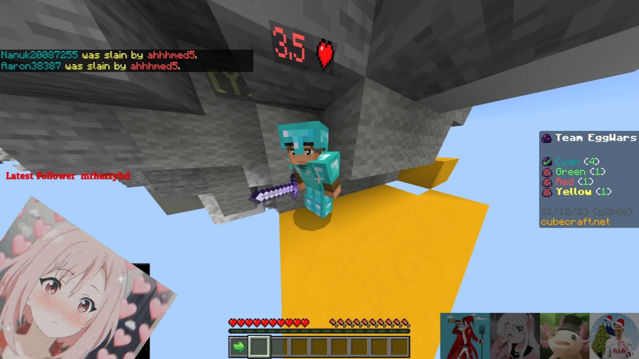 TTRLive Streams - Minecraft (New Years Day 2024) - December 31st, 2023 to January 1st, 2024