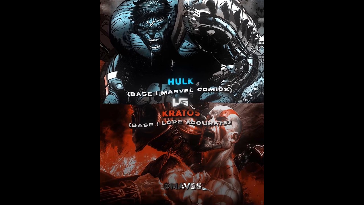 Kratos Vs Hulk | Battle #shorts #godofwar #godofwarragnarok
