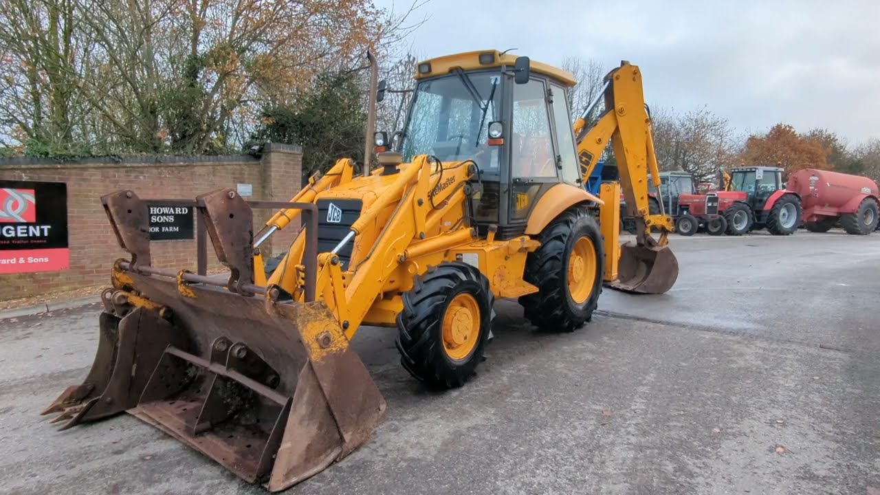 JCB 3CX DIGGER (1995) WALKAROUND VIDEO