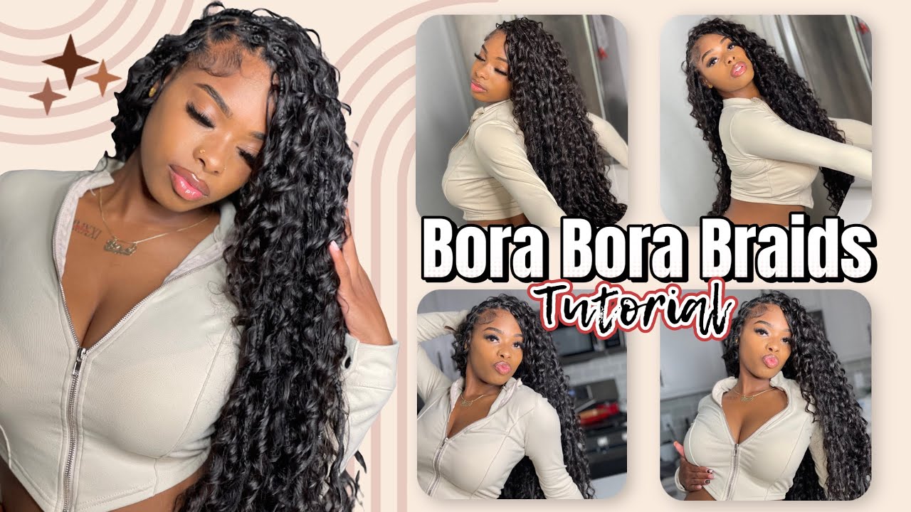 How To: Bora Bora Braids ft. YGWigs Loose Wave Bulk Human Hair