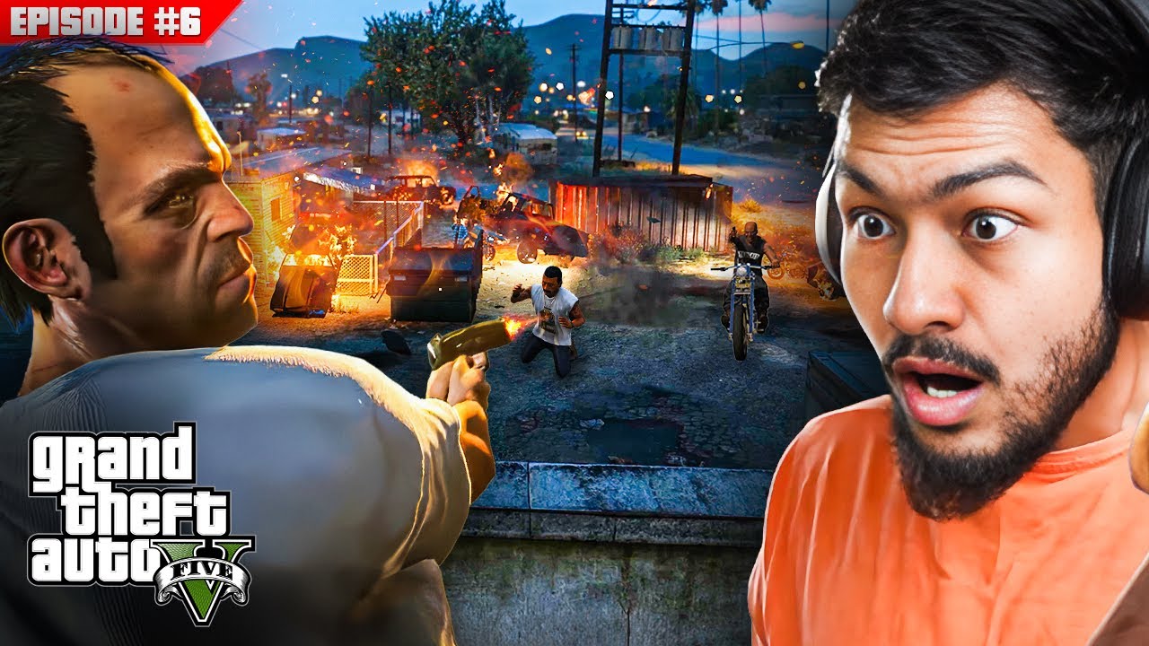 MOST DANGEROUS CHARACTER IN GTA 5 | GTA 5 (Hindi Dubbed) EP 6