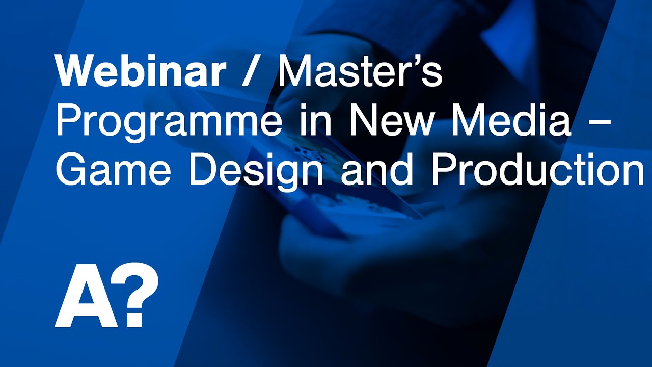 Webinar | Game Design and Production