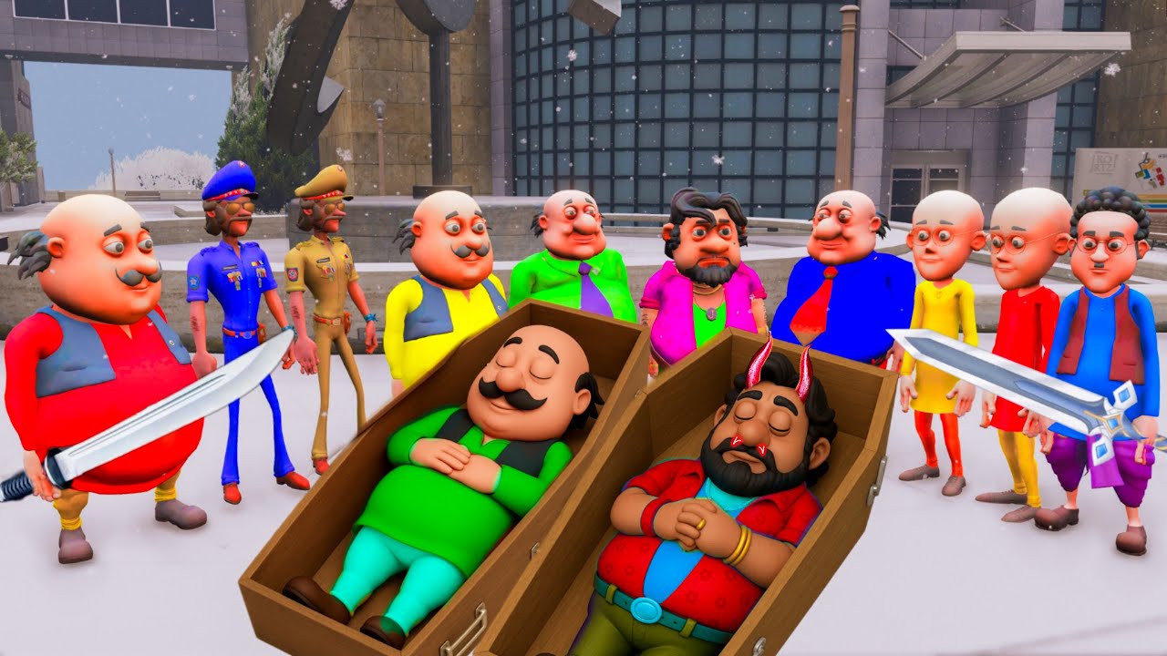 Motu Patlu Play Hide And Seek With Red John The Don In Gta V