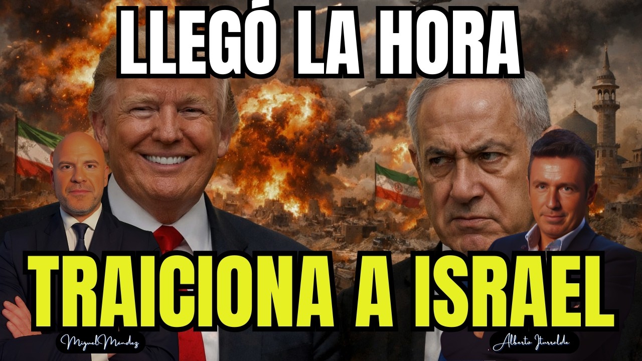 ALERTA EN IRÁN Y CONMOCIÓN EN ISRAEL. NETANYAHU HISTÉRICO. EEUU TRAICIONA A SU SOCIO.TRUMP JAMENEI