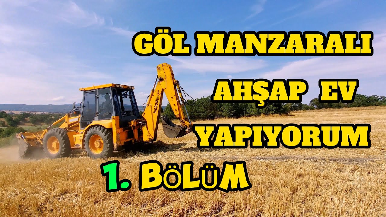 Göl Manzaralı Ahşap Ev Yapıyorum
