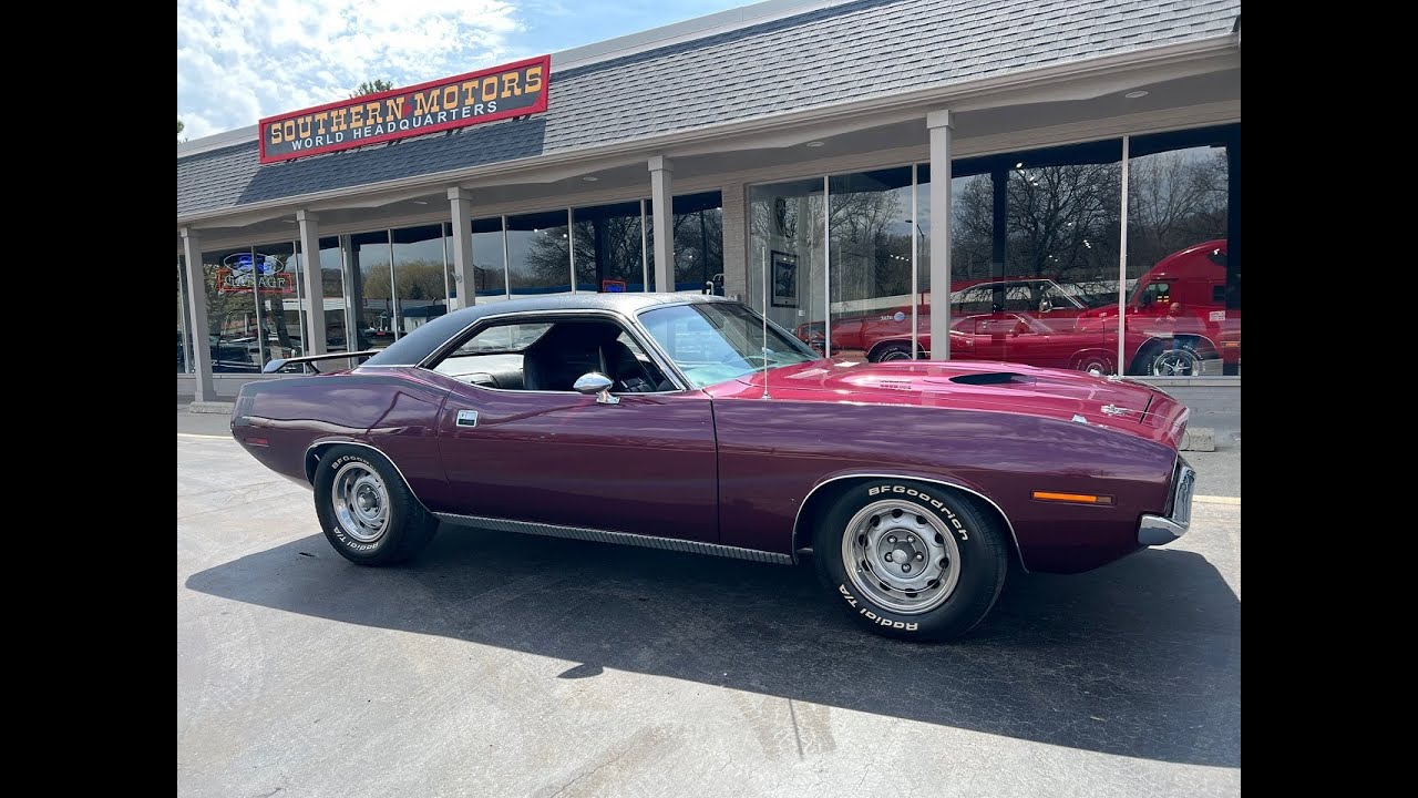 1970 Plymouth Barracuda Gran Coupe $68,900.00