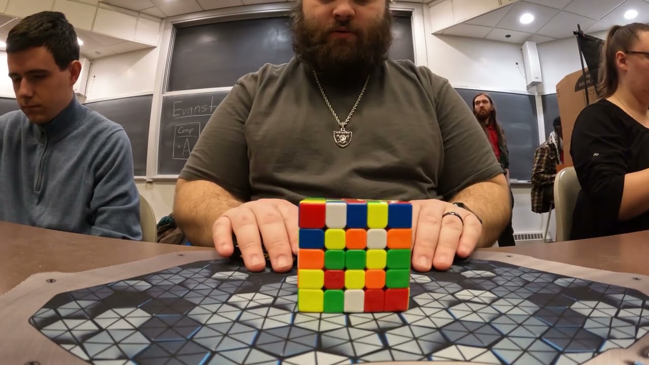 Official 1:20.69 5x5 Average [Evanston Fall Favorites A 2025]