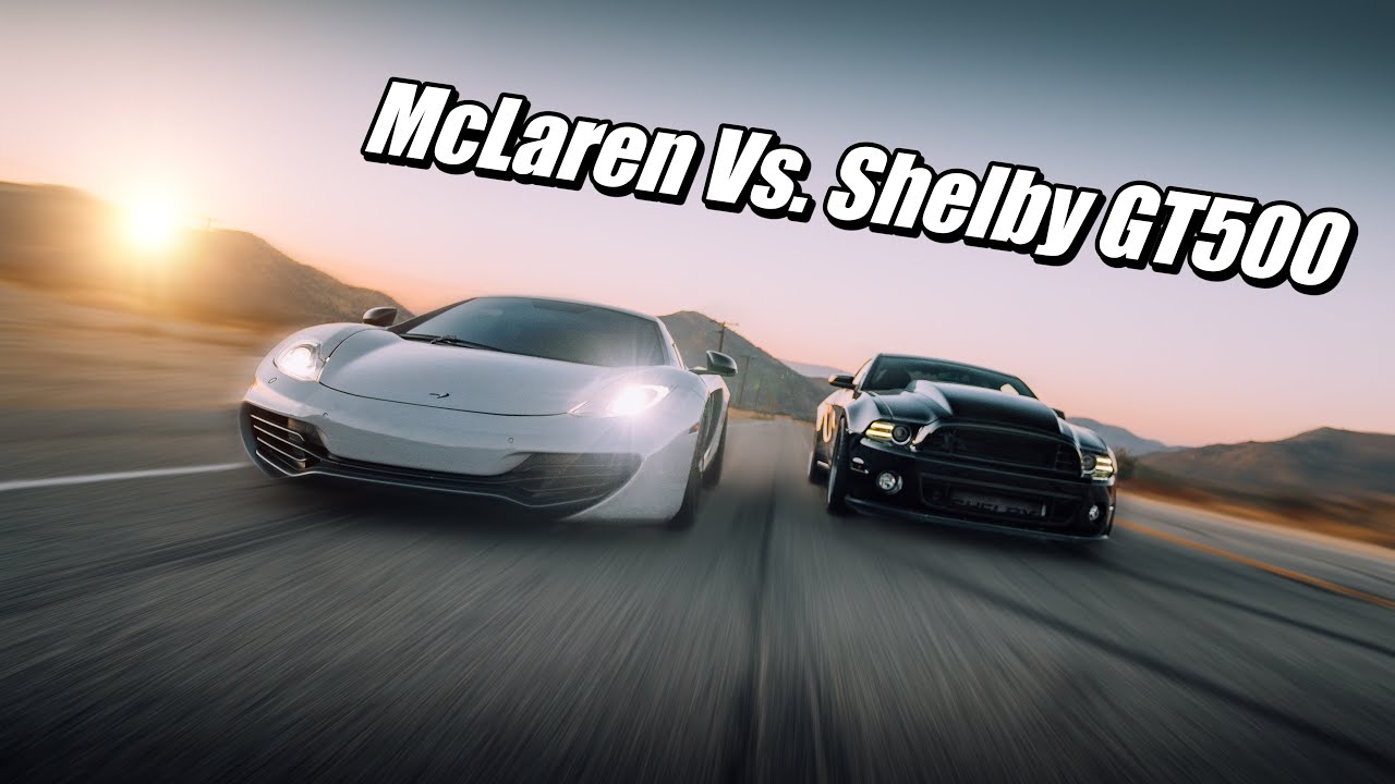 Владелец McLaren с двигателем Twin Turbo дерзко критикует мой 1000-сильный Shelby GT500 Mustang!