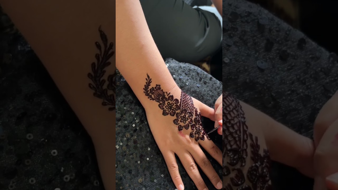 Tutorial henna wedduing
