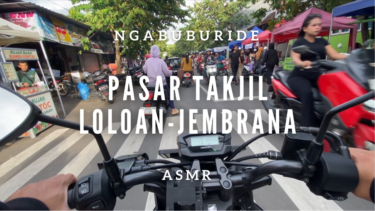 Melihat suasana sore Kampung Muslim Loloan Bali