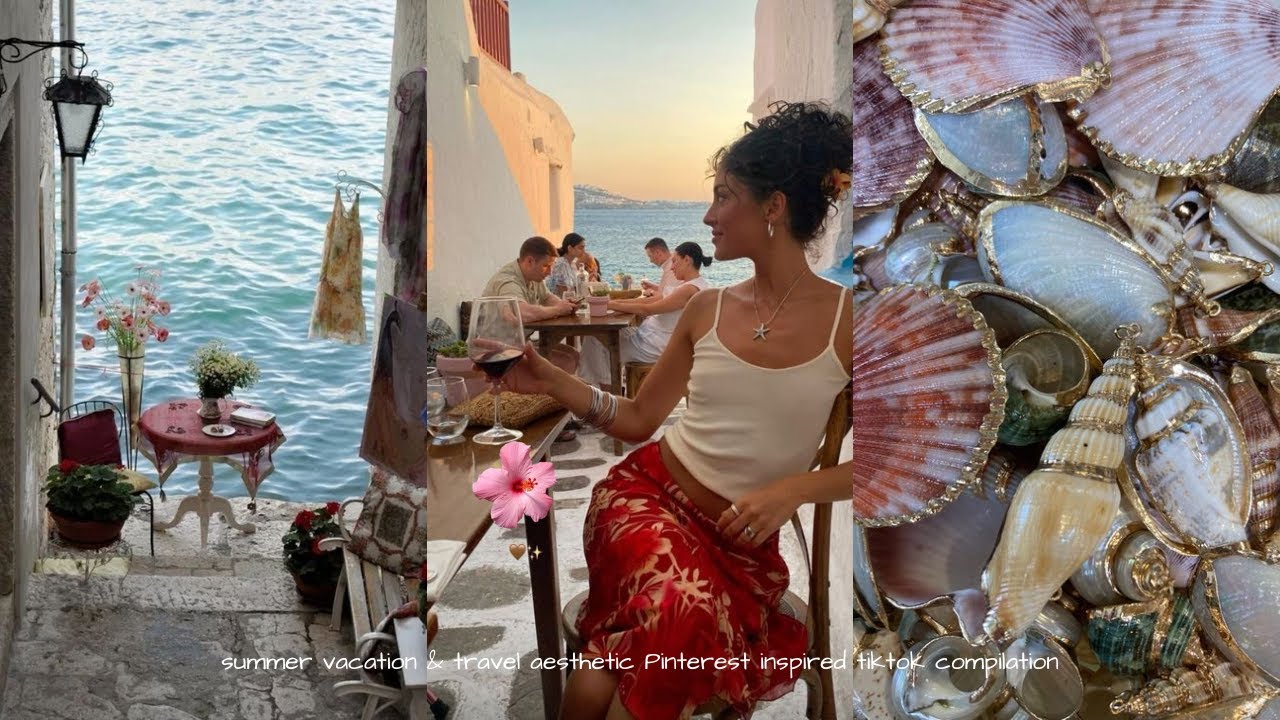 Summer vacation & travel Pinterest inspired | Tiktok compilation🌞🍍