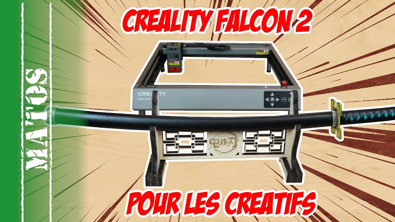 Sabre et laser - Creality Falcon 2