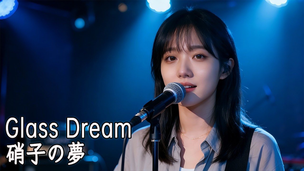 Glass Dream  硝子の夢 AI生成のオリジナル音楽 #cover #歌ってみた #jpop #music #jrock #citypop