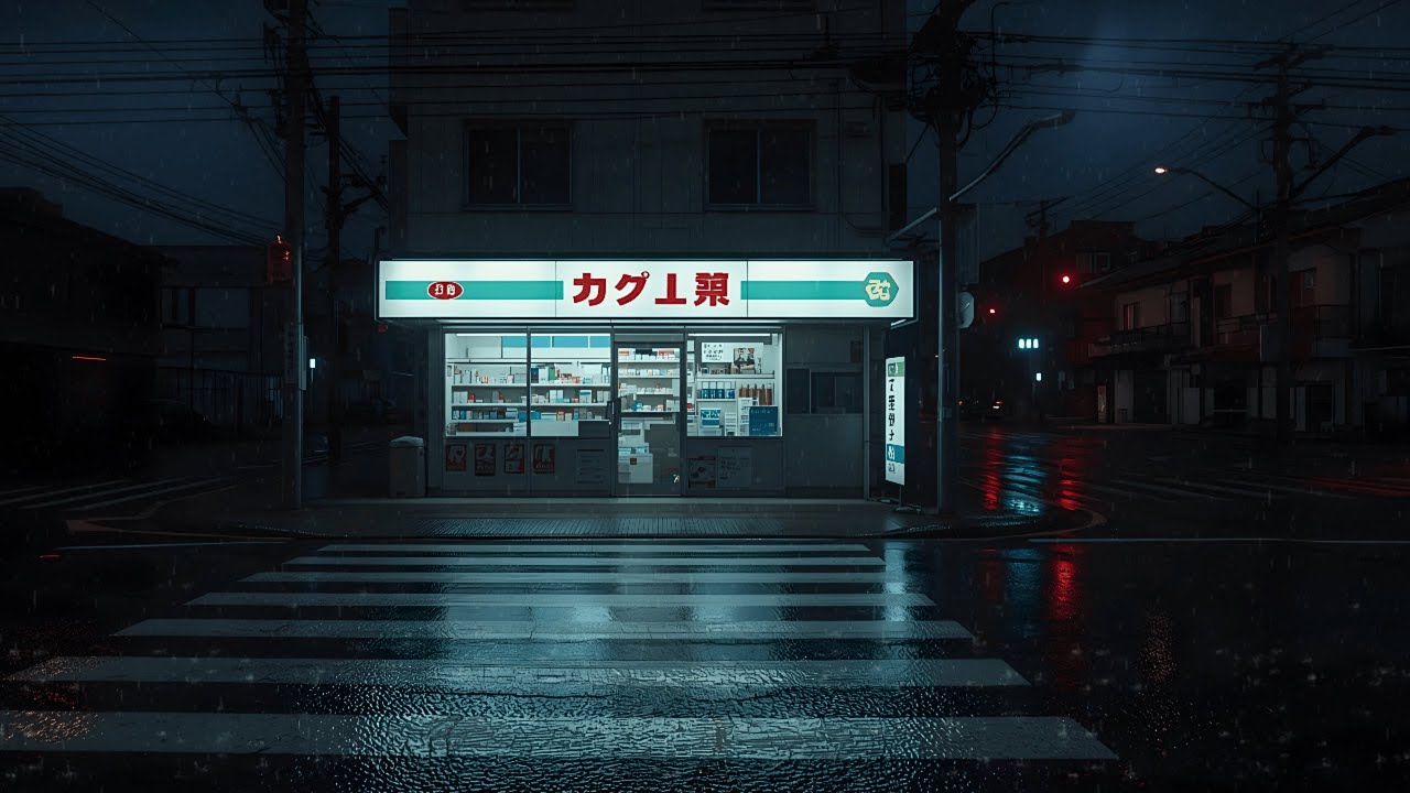 Peaceful Rainy Nights in Tokyo – Chill Lofi Beats for Study & Relax