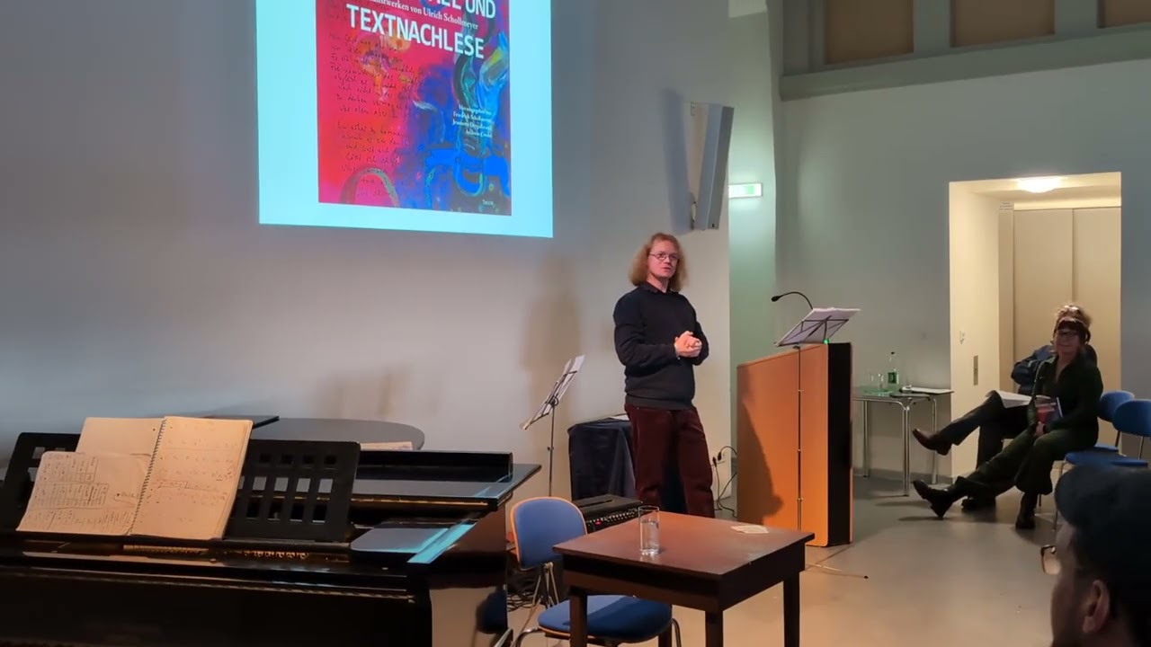 01 : Musikalische Lesung im Doppelpack : Begrüßung, Musik, Eröffnung