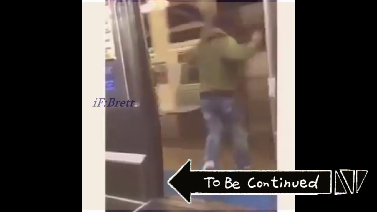 Man jumps out of subway train // To Be Continued.... Meme 2017 (Jojo's Bizarre Adventure)
