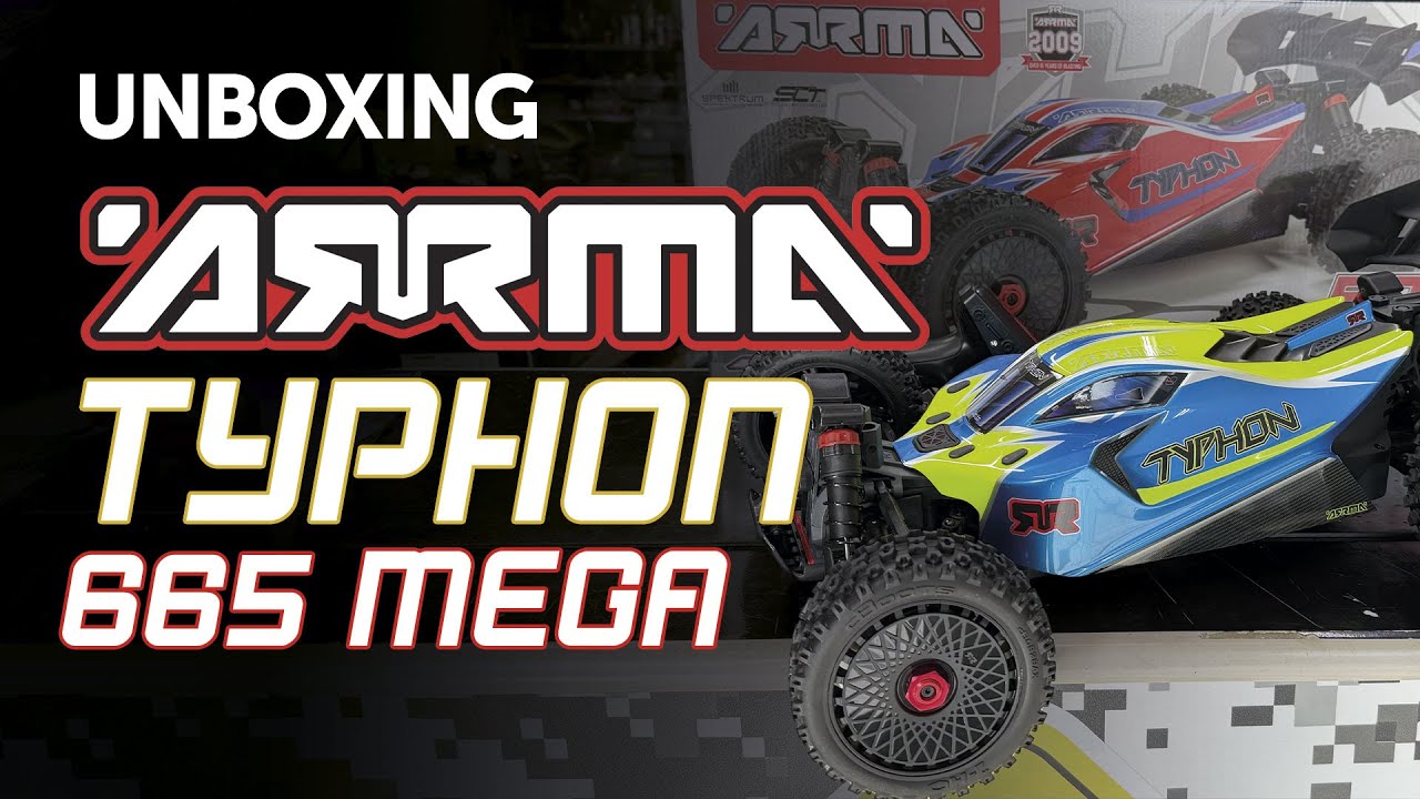 Arrma Typhon 665 Mega 1/8 “Unboxing” Keep Cross 