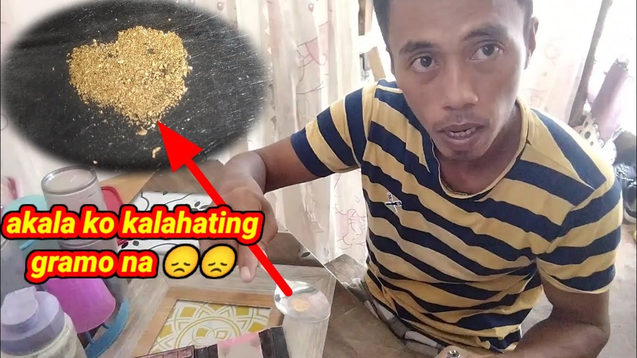 #agusandelsur  2.75 melegram lang ang timbang ng ginto kala ko kalahating gramo