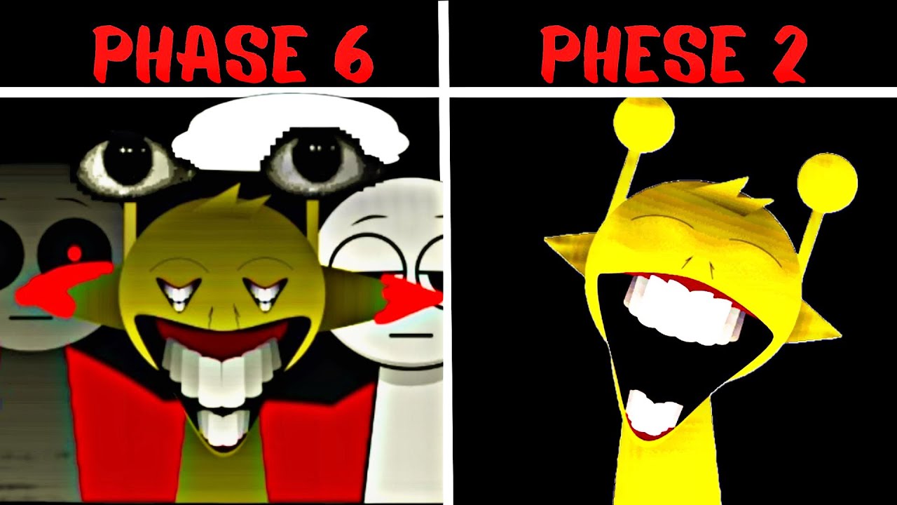 SPRUNKi Phase 6 vs Phase 2 - Full Gameplay Showcase #sprunki 