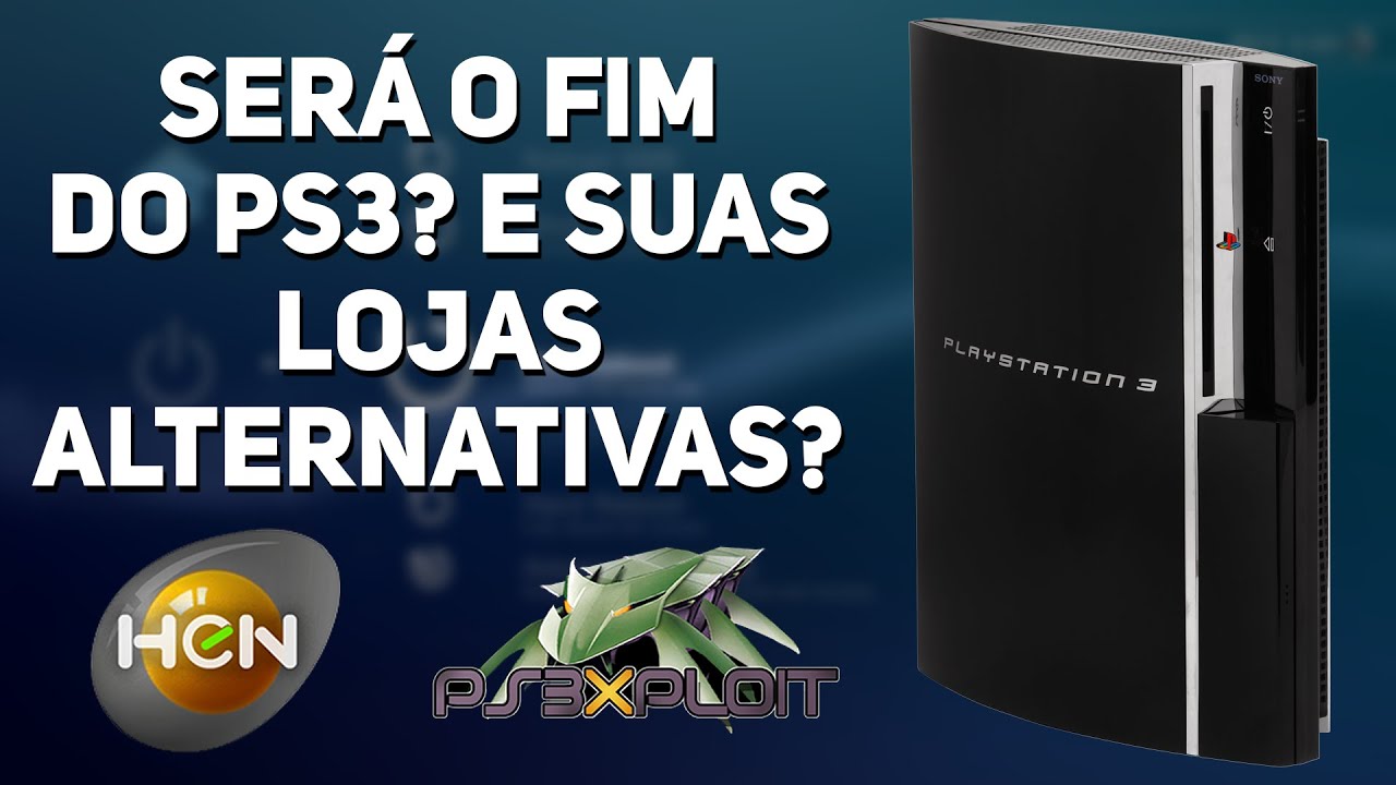 SER&Aacute; O FIM DO PS3? LOJAS ALTERNATIVAS DO PS3 V&Atilde;O ACABAR COM O FIM DA PLAYSTATION STORE?