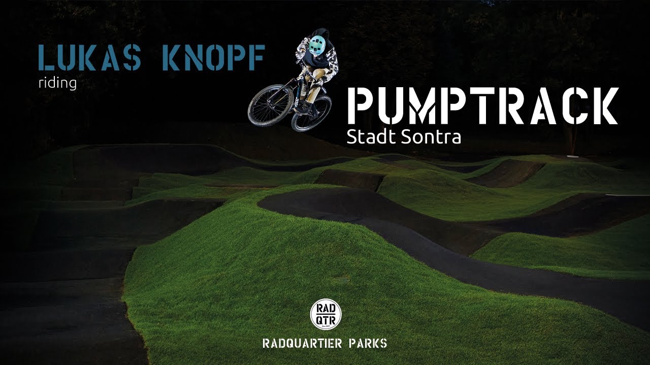 Lukas Knopf STOKED 🤯 von Hessens GRÖSSTEM‼️ Pumptrack! Review & Pumptrack-Challenges