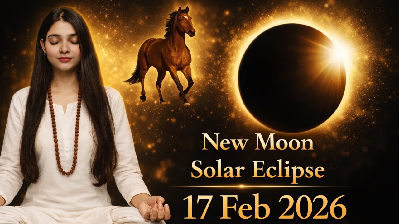 🛑 New Moon 🛑 Solar Eclipse &ndash; Ring of Fire EnergiesFire Horse Activation | Rituals & Cosmic Shifts