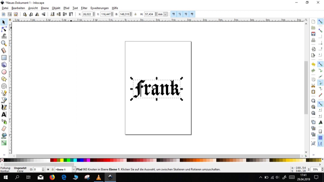Inkscape Gcode Bei Windows 10