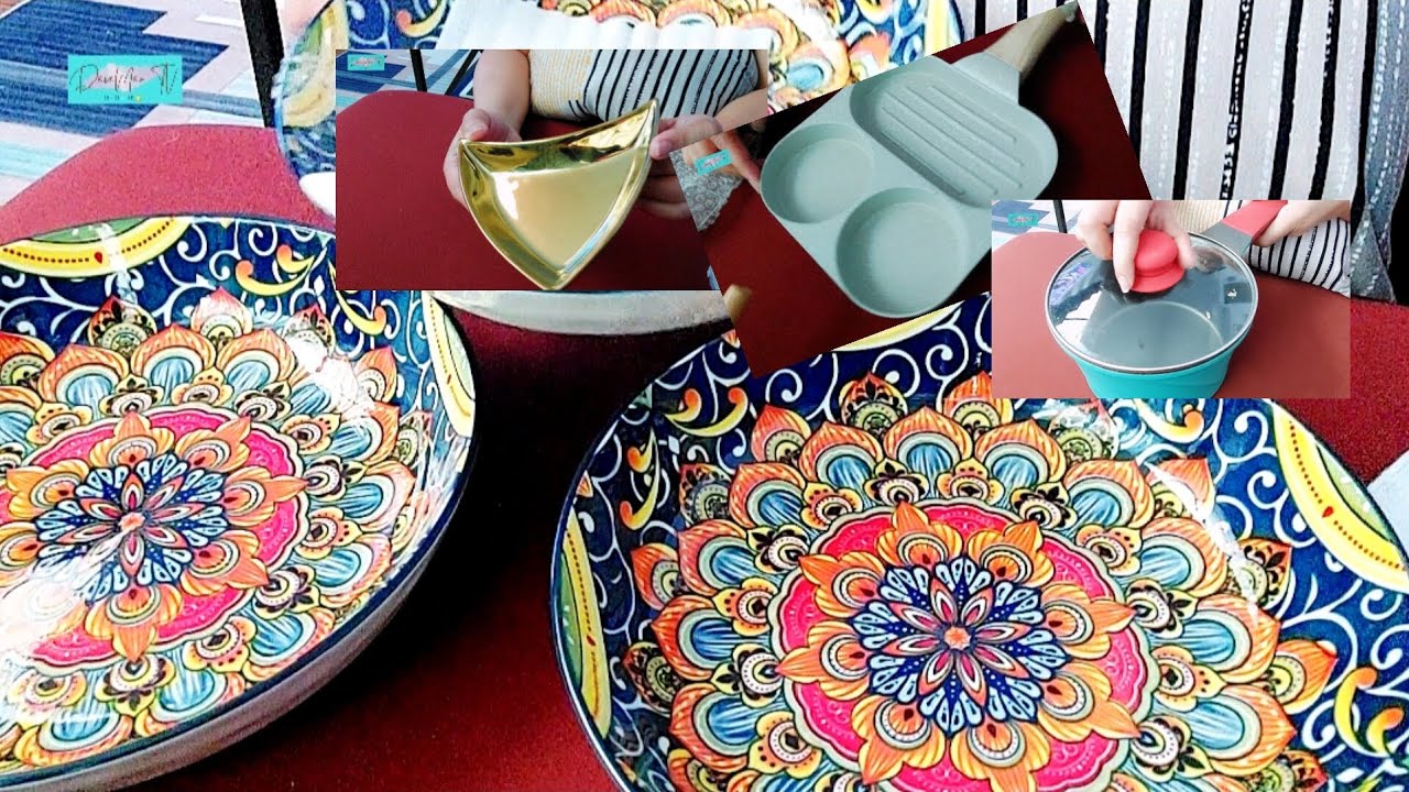 KITCHENWARES UNBOXING | MOROCCAN PLATES, BOWLS, BAKING TRAY | DaveMar TV epi.100