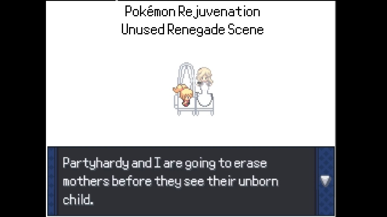 Unused Renegade Scene + Testing Map | Pokemon Rejuvenation V13.5