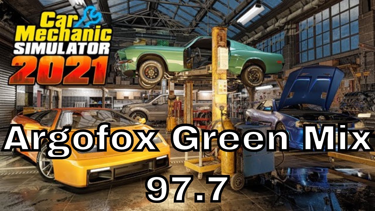 Car Mechanic Simulator 2021: Argofox Green Mix 97.7