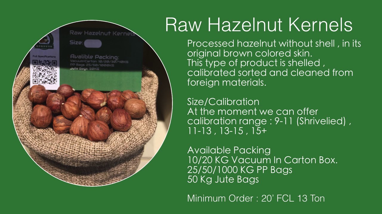 Georgian Hazelnut Company Offer Valied 10.09.2017