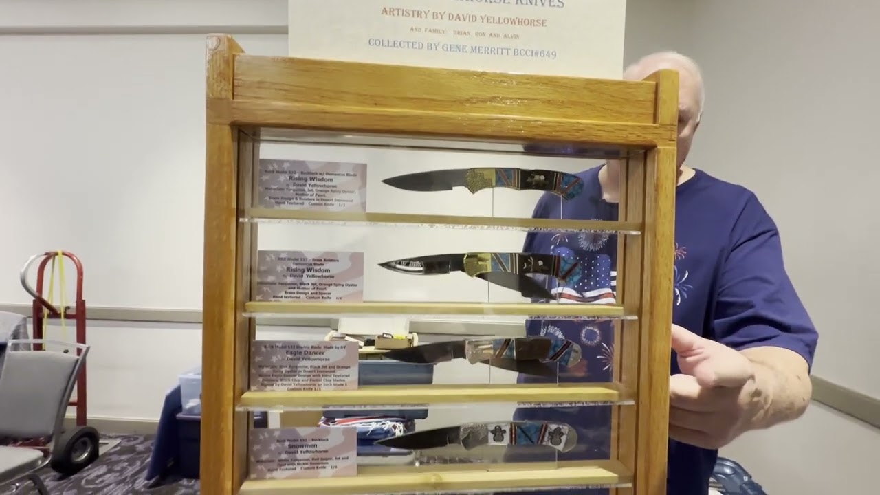 The Blade Show 2025 booth of Buck Collectors Club, Reaching out and captivating Buck collectors