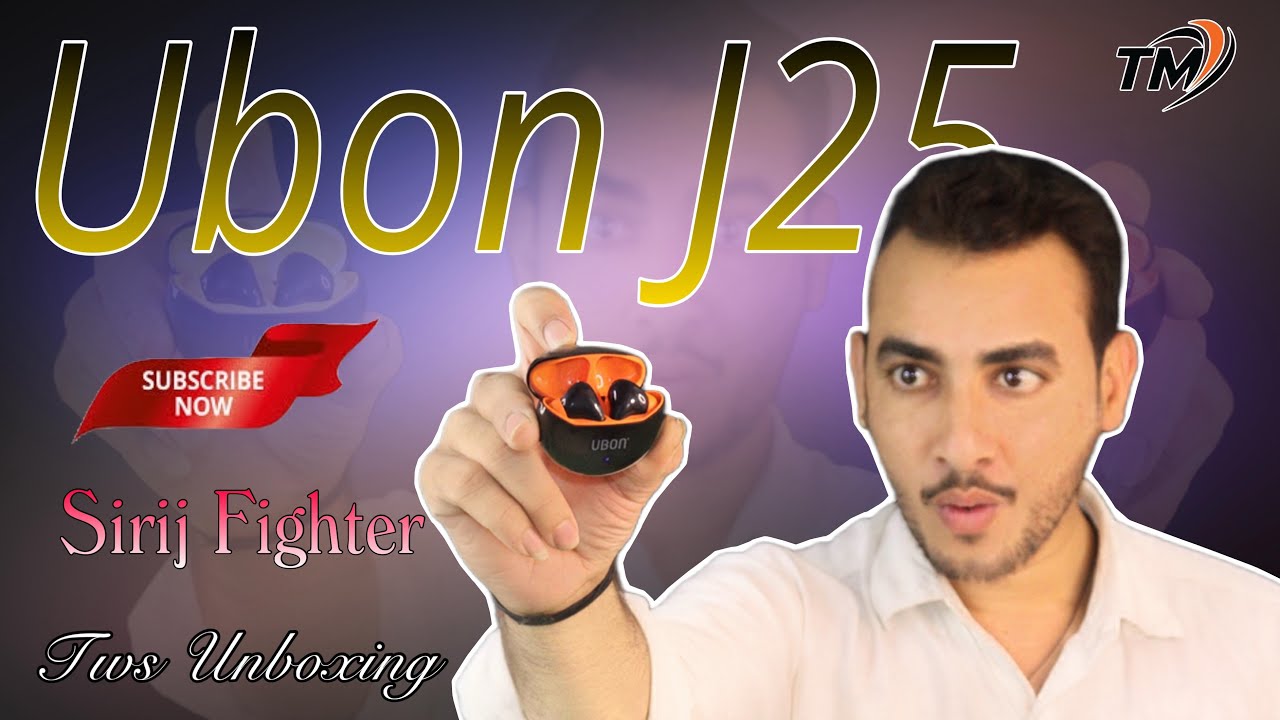Ubon J25 TWS Earbuds 🎧 | Unboxing + Noise Cancelling Test | Best Wireless Earbuds 2025 #UbonJ25