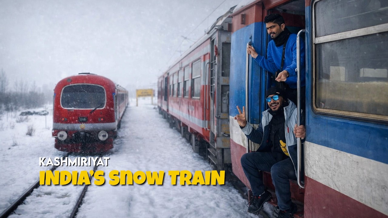 Kashmir's Most Extreme Snow Train | Journey Through Frozen Kashmir | Ep 05